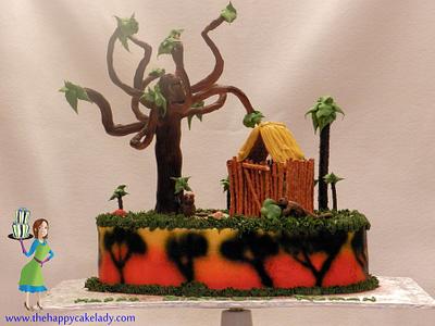 Bush Baby - inspired cake - Cake by Jaclyn 