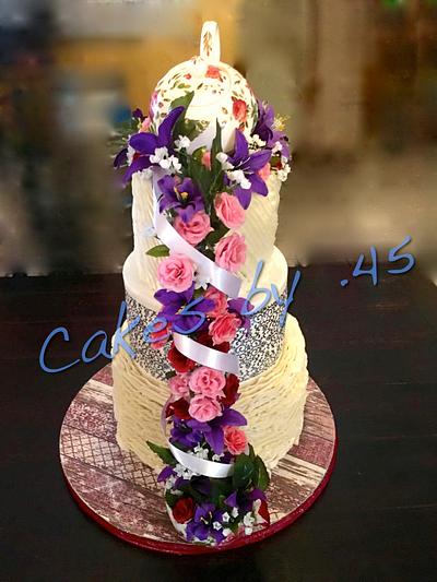 65th Birthday Cake - Cake by Cakes by .45