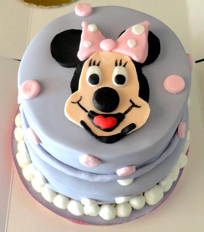 minnie mouse birthday cake - Cake by natasa bakes cakes