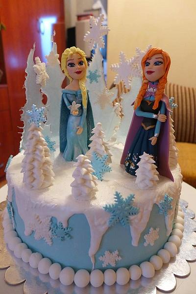 Frozen fairytale cake :) - Cake by Macinslatkisvet