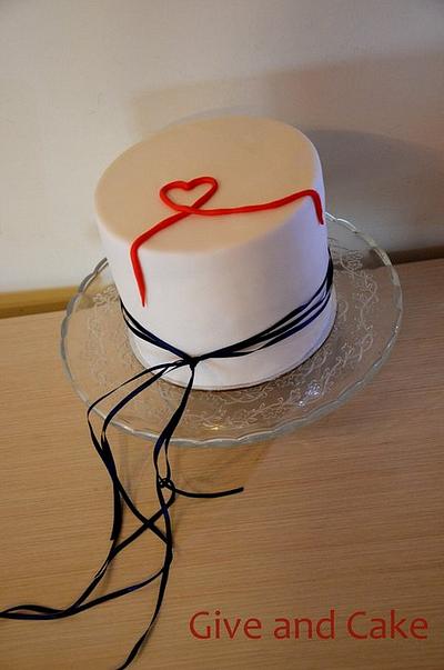 Valentine's day cake - Cake by giveandcake