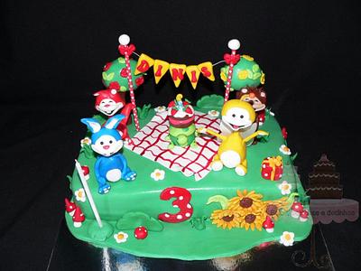 uki and friends cake - Cake by BBD