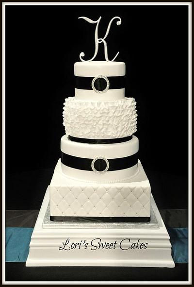 Wedding Cake - Cake by Lori's Sweet Cakes