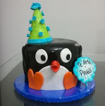 Penguin Cake - Cake by Arte Pastel Repostería y Pastelería