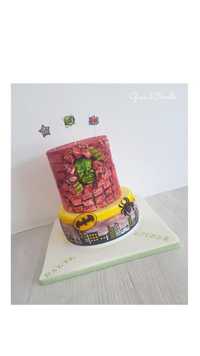 Super héros cake - Cake by Ornella Marchal 