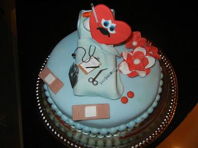 "Mend a Heart" cake - Cake by Fun Fiesta Cakes  