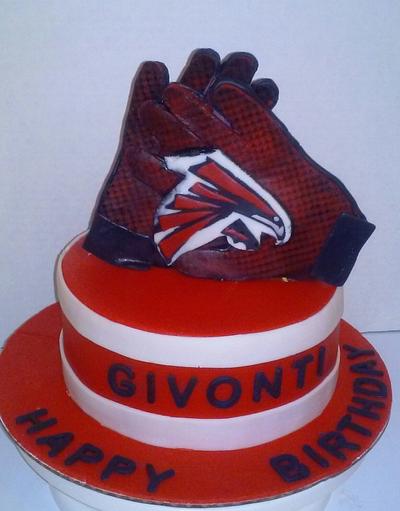 Atlanta Falcons Cake - Cake by givethemcake