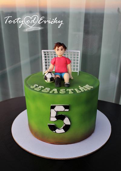Football cake - Cake by Cakes by Evička