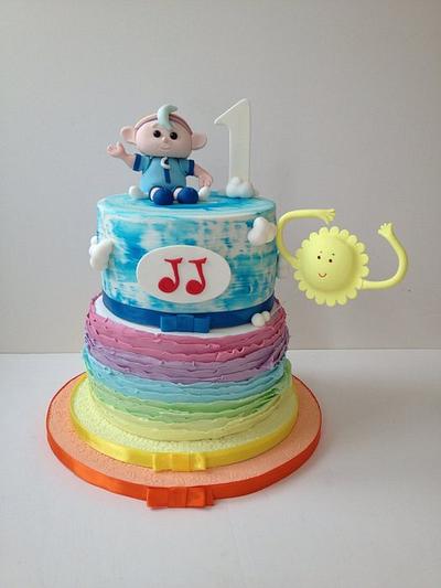 cloud baby cake - Cake by sasha