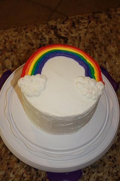 Rainbow cake - Cake by Lisa