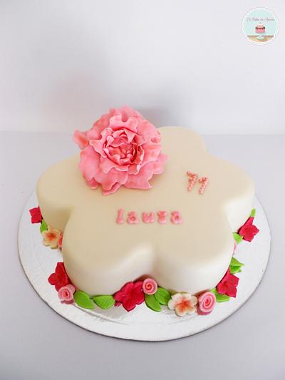 Flowers Cake - Cake by Ana Crachat Cake Designer 