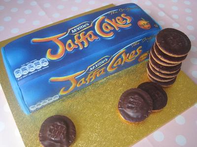 A Box of Jaffa Cakes cake - Cake by Sugar Sweet Cakes