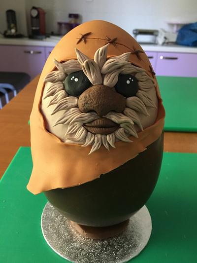 Ewok Easter Egg  - Cake by Cakes By Samantha (Greece)