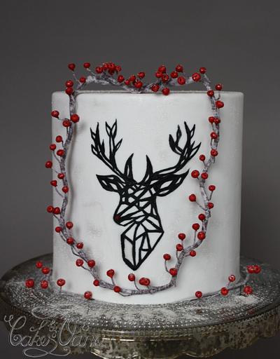 Home for the Holidays Collaboration_ Where`s Rudolph? - Cake by cakesbyoana