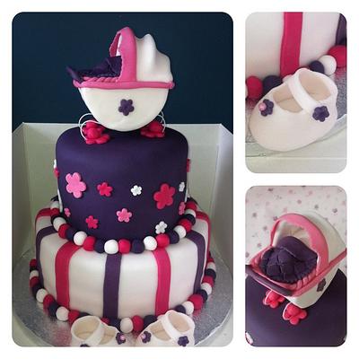 Baby Shower Cake - Cake by Natalie's Cakes & Bakes