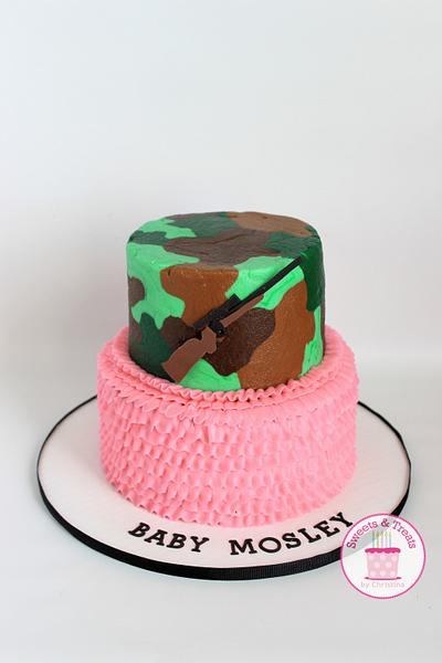 Gender Reveal Cake - Cake by Sweets and Treats by Christina