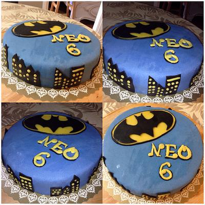 Batman cake  - Cake by helenfawaz91