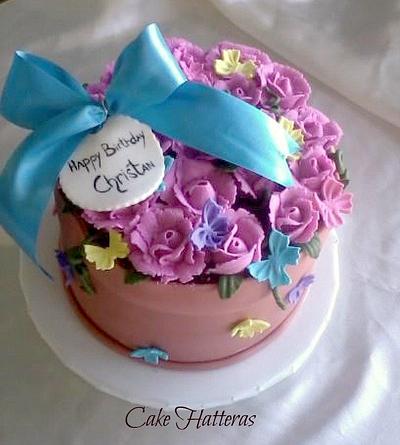 Flower Pot Cake - Cake by Donna Tokazowski- Cake Hatteras, Martinsburg WV