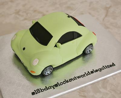 VW bug - Cake by Kitti Lightfoot