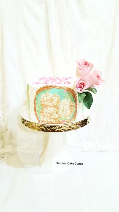 My pretty vintage cake  - Cake by Shorna's Cake Corner