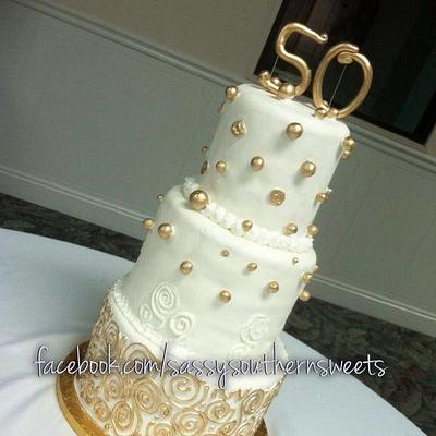 50th Anniversary Cake - Cake by Janavee