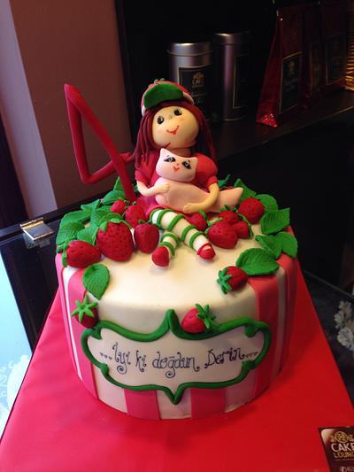 Strawberry Girl birthday cake - Cake by Cake Lounge 