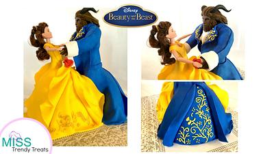 BEAUTY AND THE BEAST DANCING DOLL CAKES! - Cake by Miss Trendy Treats