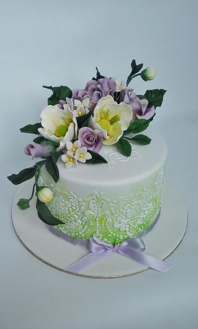 Spring  cake  - Cake by Daria