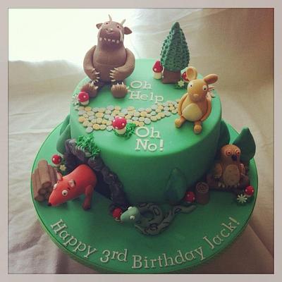 Oh help, oh no, it's a Gruffalo - Cake by The Curiosity Cakery