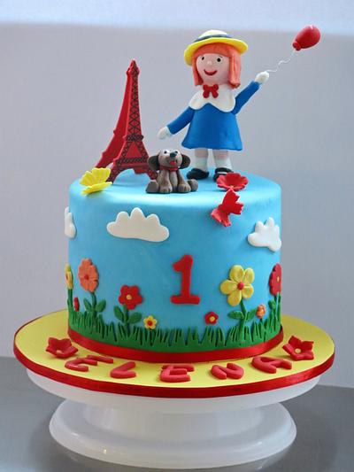 Little girl in Paris - Cake by Cake Me Home Cupcakes