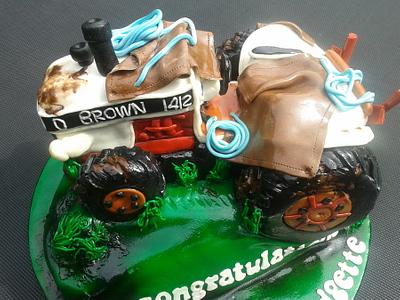 David Brown tractor - Cake by FANCY THAT CAKES