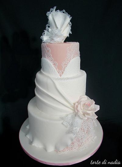 wedding dress cake - Cake by tortedinadia