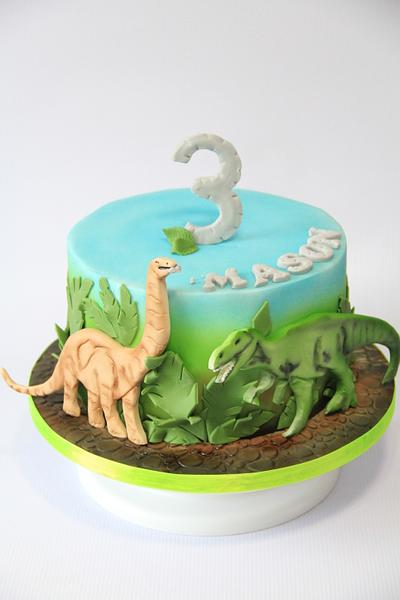 Dinosaur Cake - Cake by Cake Addict