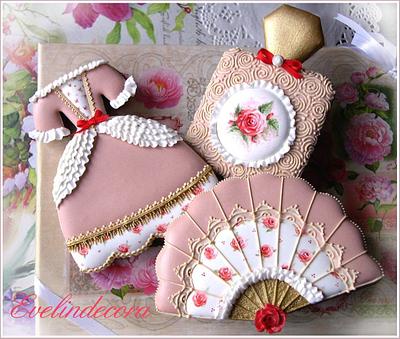 Marie Antoinette cookies - Cake by Evelindecora