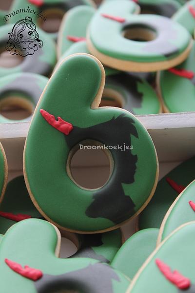Peter Pan silhouettes cookies - Cake by Droomkoekjes 