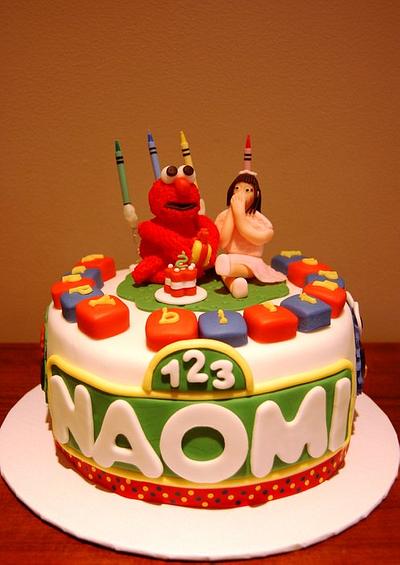 ELMO BIRTHDAY CAKE - Cake by funni