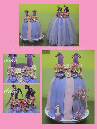 dress cake - Cake by amor