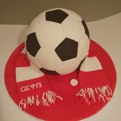 Olympiakos - Cake by nef_cake_deco