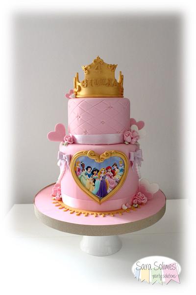 Princess cake - Cake by Sara Solimes Party solutions