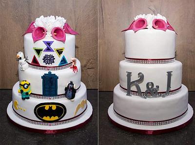 My wedding cake - Cake by Katarina Prochyrova