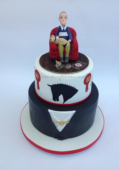 Old Horseman Birthday Cake - Cake by The Crafty Kitchen - Sarah Garland