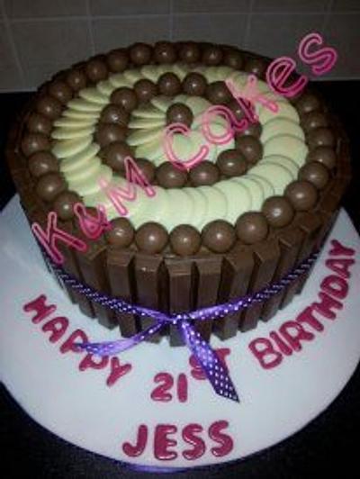 chocolate overload !! - Cake by K&M Cakes