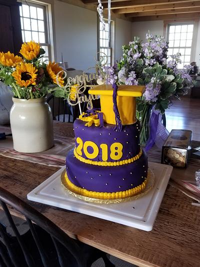 Graduation cake 2018 - Cake by Guppy
