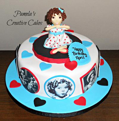 Shirley Temple  - Cake by Pamela Sampson Cakes