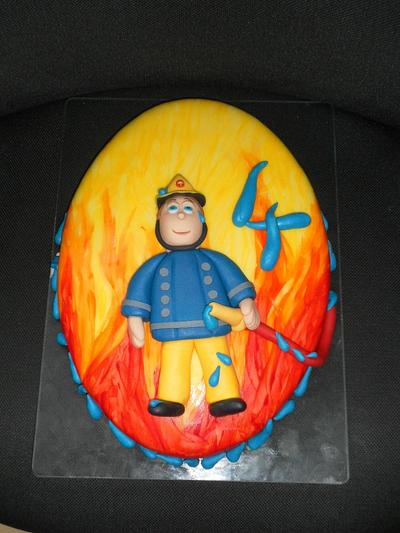 Fireman Sam - Cake by Zuckerdirndl