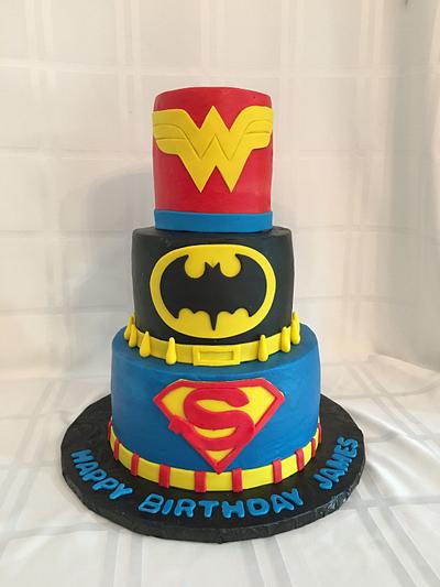 Superhero birthday - Cake by Brandy-The Icing & The Cake