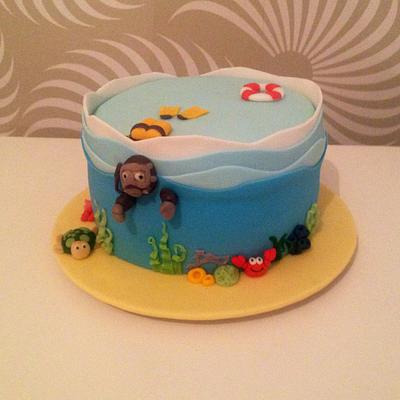 Scuba diver cake - Cake by Dasa
