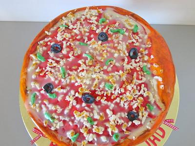 Pizza cake - Cake by Sugar&Spice by NA