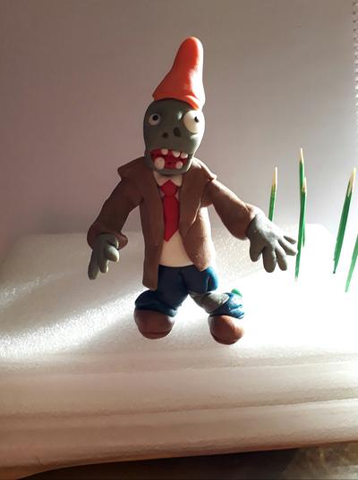 Zombie cake topper  - Cake by Arty cakes