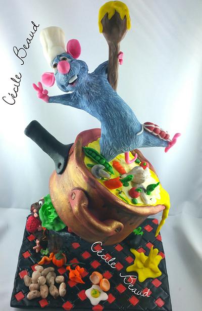 Ratatouille 😀😀 - Cake by Cécile Beaud